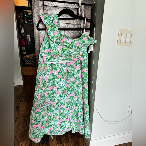 Lilly Pulitzer Kasida Ruffle Crop Set - Picture 4 of 4